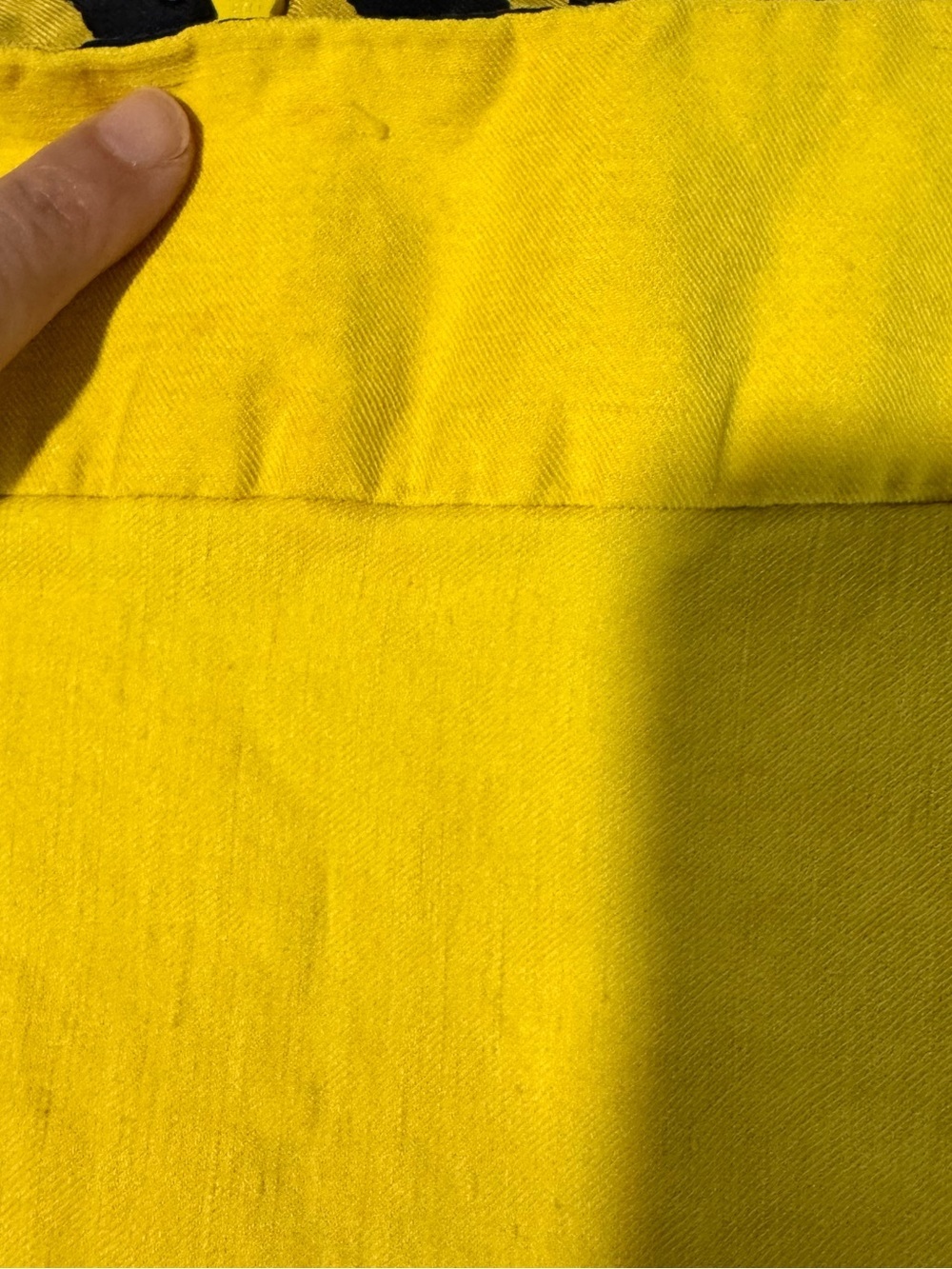 Milly of New York Linen Blend Pencil Skirt Size 4 Yellow Italian Fabric - Picture 6 of 8